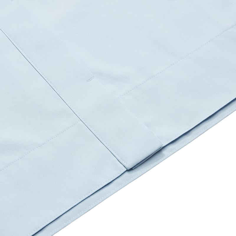 Fila Heritage Classic Простая Эластичная Удобная Свободная Тканая Рубашка с Длинным Рукавом Женские рубашки F11W548406FLB