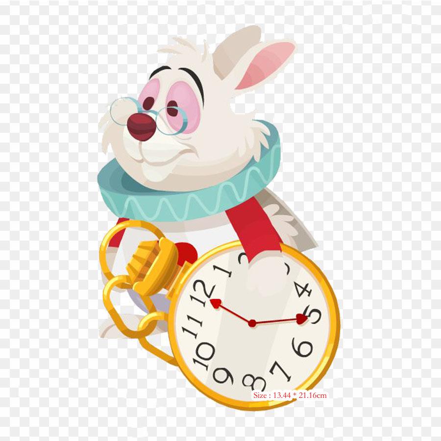 Alice In Wonderland Original Illustrations Cheshire Ca Iron On Heat Transfer Printing Vinyl Patches Sticker for Clothes DIY Appliques Washable Patches