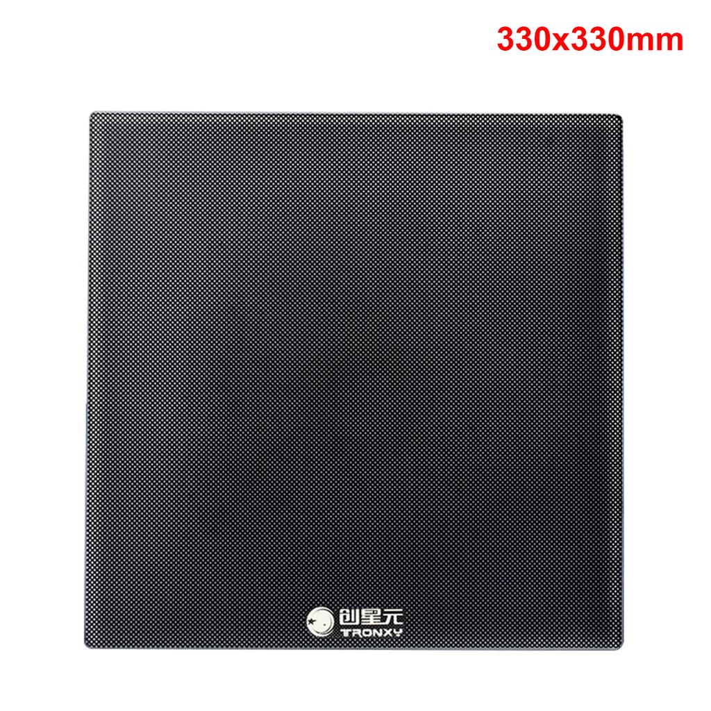 Tronxy Carbon Silicon Crystal Glass Печатная кровать Платформа Рабочая поверхность 330*330 мм для 3D-принтера Hotbed