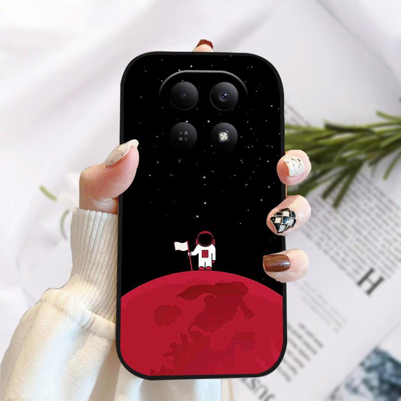 Ударопрочный чехол для Xiaomi Redmi Note 15 Pro Plus Pro+ Роскошный мягкий силиконовый ТПУ задняя крышка для Redmi Note15 Fundas Note15Pro Capa