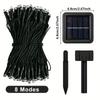 Waterproof Solar LED String Lights 50/100 LEDs 8 Modes Solar Fairy Lights for Outdoor Garden Christmas Wedding Party Decor