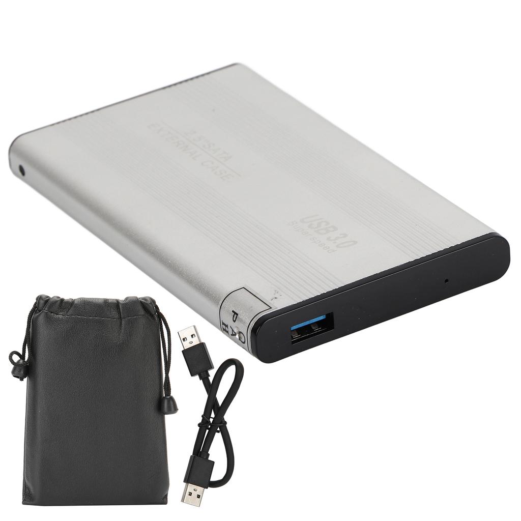 USB 3.0 мобильный жесткий диск 2.5in HDD SSD высокоскоростной внешний корпус GK05 серебристый компьютерные принадлежности