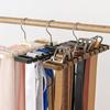 Multifunctional Tie and Belt Storage Hanger