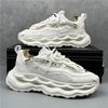 Новые осенние мужские кроссовки, мужская удобная обувь на платформе, тренд 2024 года, вулканизированная обувь на шнуровке, белые повседневные кроссовки Zapatillas