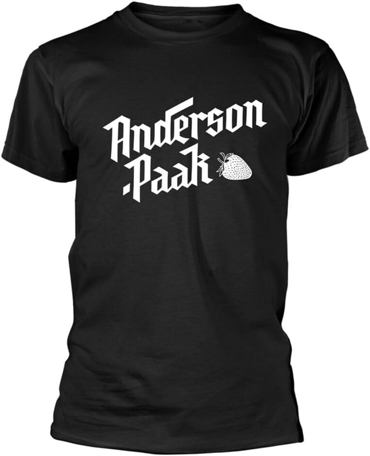 Anderson Paak Strawberry T Shirt Black