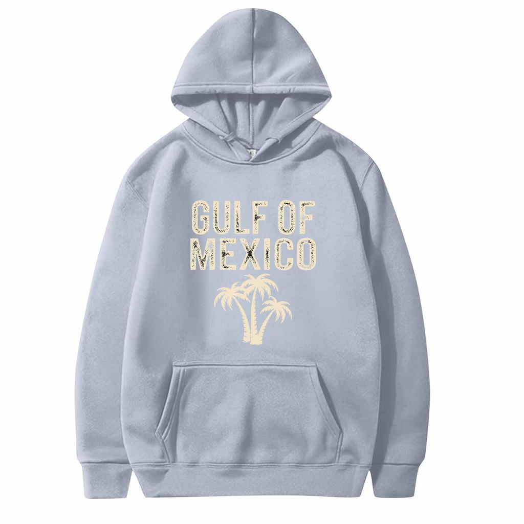 Унисекс модный повседневный свободный плюшевый пуловер с длинными рукавами и круглым вырезом с капюшоном из веревки