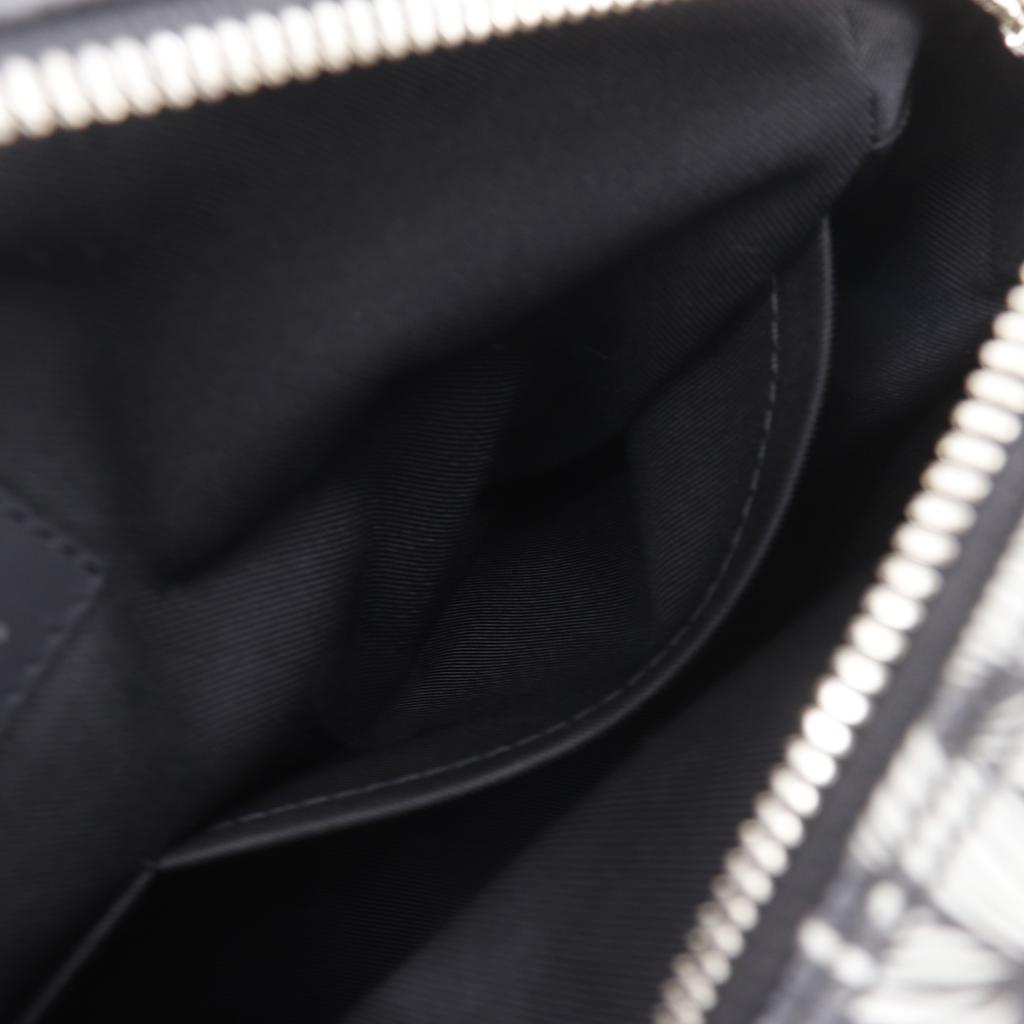 LOUIS VUITTON Nile PM Shoulder Bag N41572 Christopher nemes black Damier Grafitto Canvas mens Used