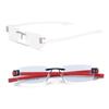 RSINC Combo Rimless Frame | Eyeglasses For Unisex Black Red-Silver White Tag A1 JL186701608186