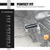 Motorcycle Rear Crash Bar 6.5" Shock Sliders for Harley Iron 883 XL883N 09-14 Iron 1200 18-21 48 XL1200X 10-15 72 XL1200V 12-17
