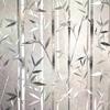 Bamboo Window Film Stained Glass Film Frosted  Window Decal Decorative Window Cling No Glue