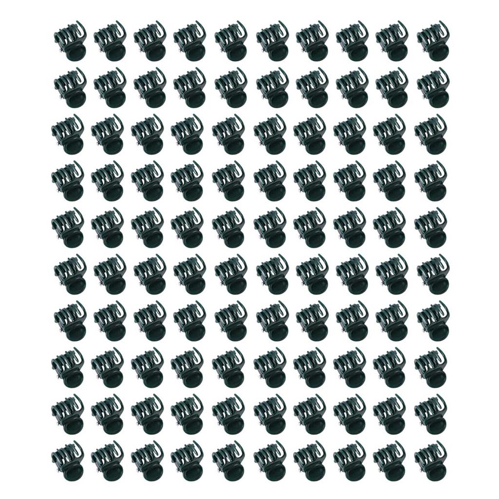 100шт пластиковые мини-стебли цветочный сад инструменты стебель клипсы расти вертикальные орхидеи