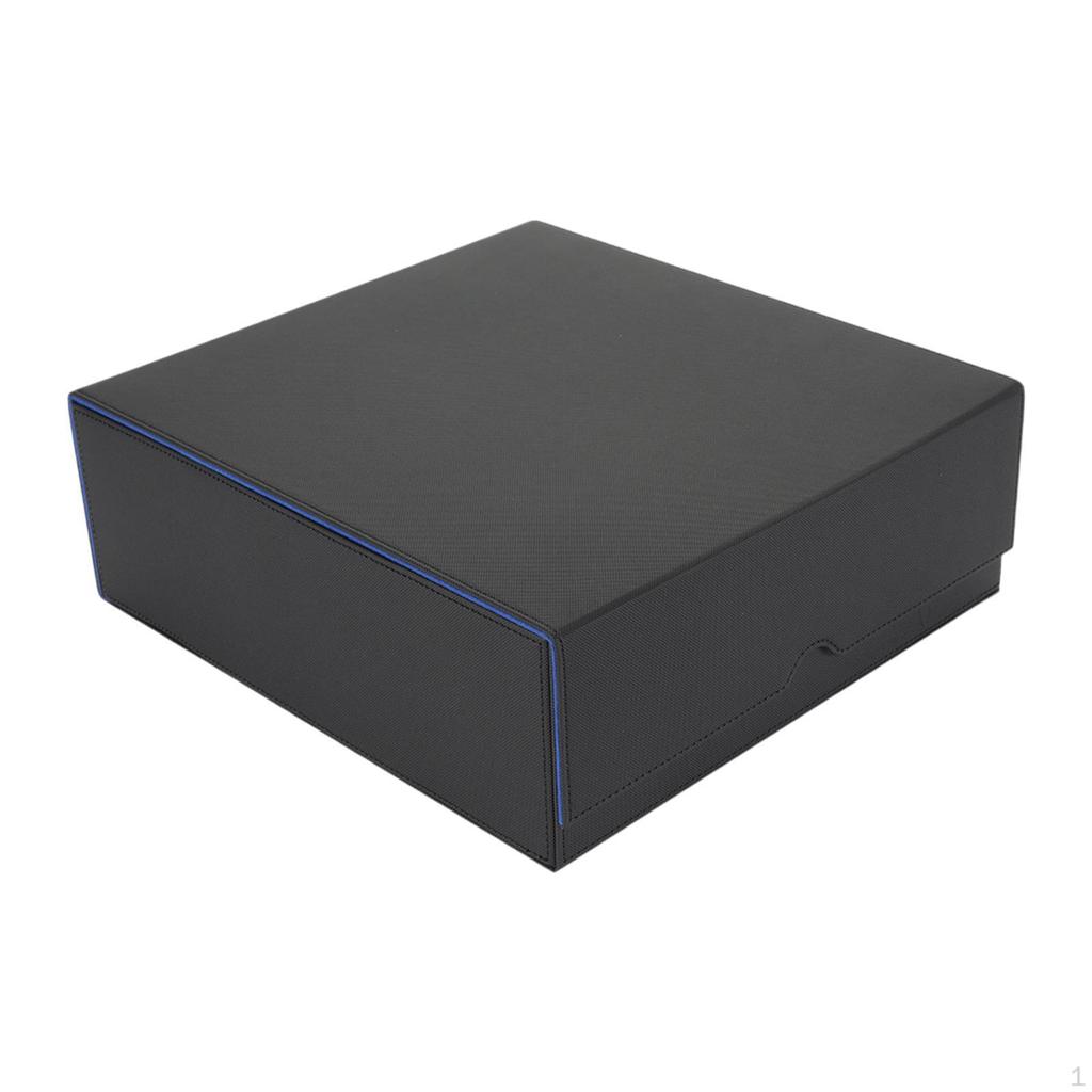 Card Deck Box with Magnetics Closure Baseball Cards Sturdy Sports Case