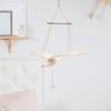 Seagull Mobile, Wooden Soaring Seagulls Hanging Decoration, Wood for Nursery