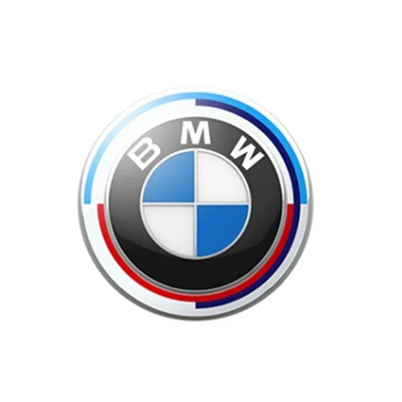 Для BMW E39 E46 E90 E30 E36 E60 G20 E87 E91 E92 1 2 3 4 5 Аксессуары 2 шт. ABS 74 мм 82 мм Логотип на передний капот Эмблема на крышку багажника