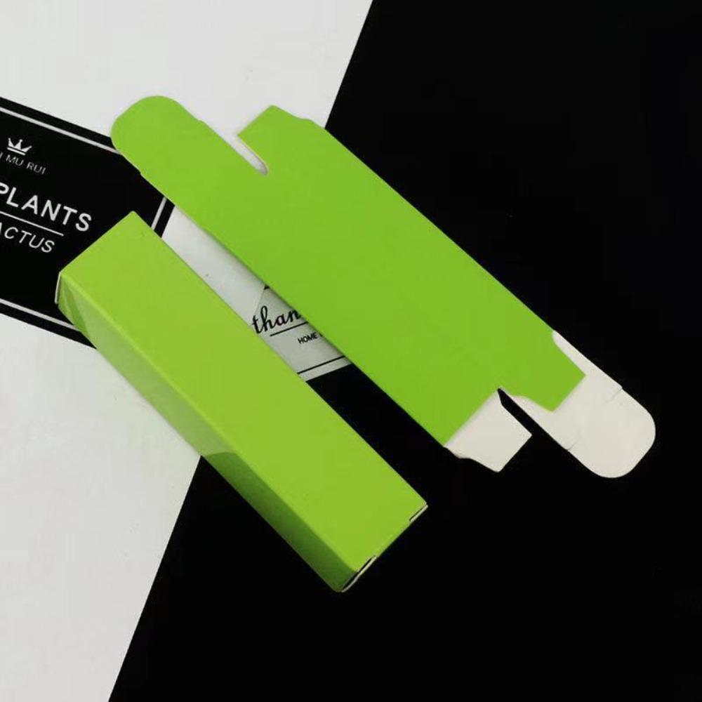 50 шт./лот маленькая картонная коробка для помады в тюбике крафт-бумага косметическая коробка-образец