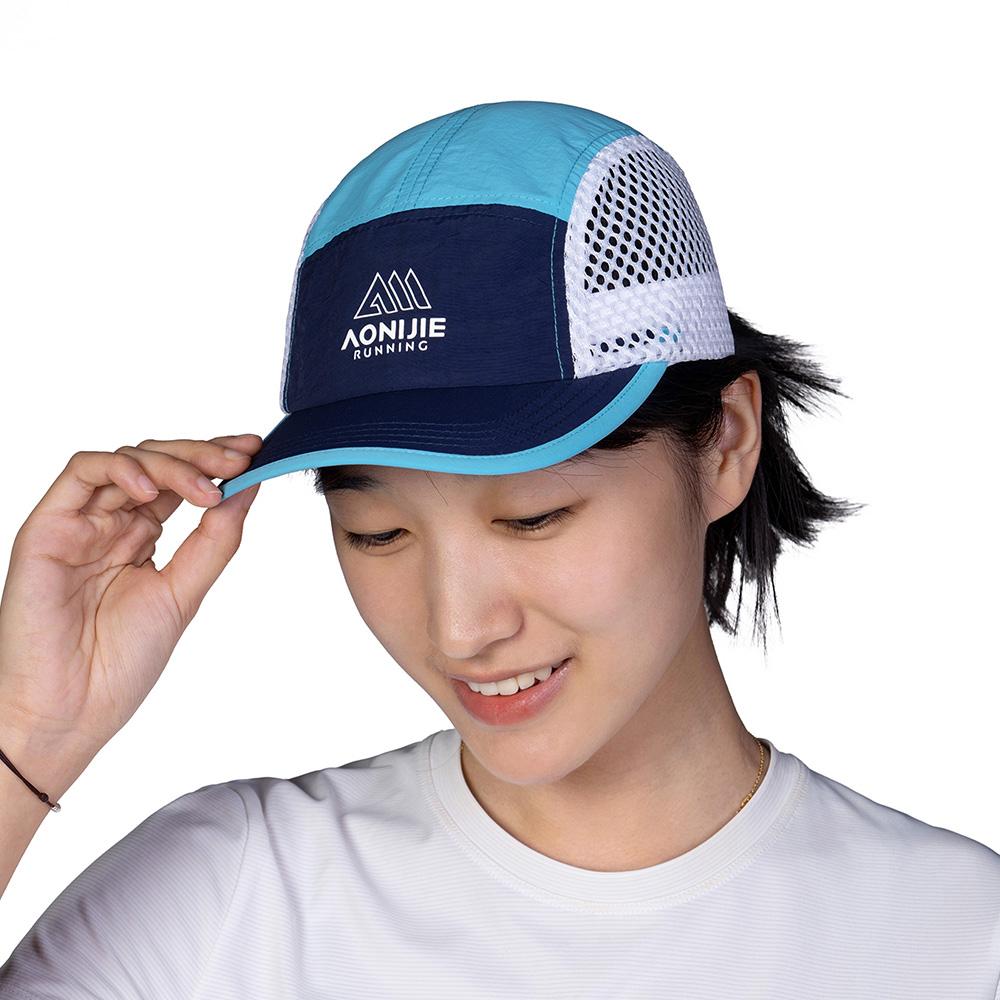 Кепка для бега Oniji Mesh Clever C35 Синяя