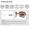 Kingseven Женские очки, элитные брендовые солнцезащитные очки с градиентными поляризационными линзами, круглые солнцезащитные очки-бабочки Óculos Feminino
