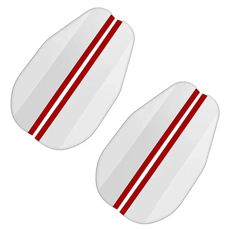 1 комплект автомобильных углеродного волокна, дождевик, козырек для зеркала заднего вида, дождевик, защитный щиток от дождя, автомобильные аксессуары