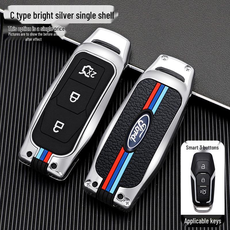 Ford Escort, Focus, Everest, Ecosport, Mondeo Keychain Shell (Old Model)