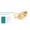 Copper Material SMA Female Connector Two-hole Flange Four-hole Flange RF Coax Connector Solder Terminal Gold Plating