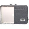 Kinmac 360 Shield Laptop Pouch, Simple Gray