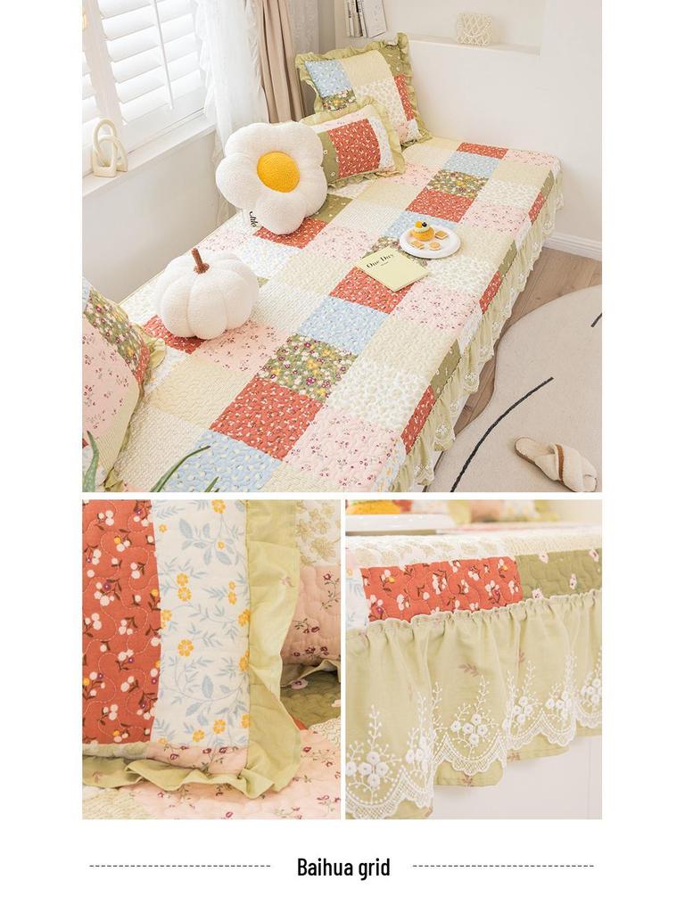 Роскошный комплект подушек для эркера премиум-класса с ламбрекеном - Нескользящий и машинная стирка