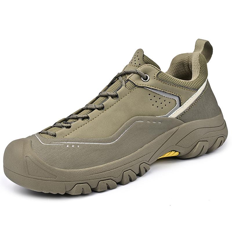 Мода 2025 Винтажный стиль Походные Мужские Уличные Водонепроницаемые Ботинки Универсальные Легкие Нескользящие Спортивные Треккинговые Мужские Кроссовки Размер 38-46