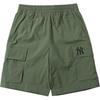 New MLB Cargo Shorts Unisex Light Khaki 3ASMB0643-50KAL
