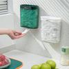 Wall-Mounted Dust-Proof Large-Capacity Kitchen Storage Box for Disposable Fresh-Keeping Bags