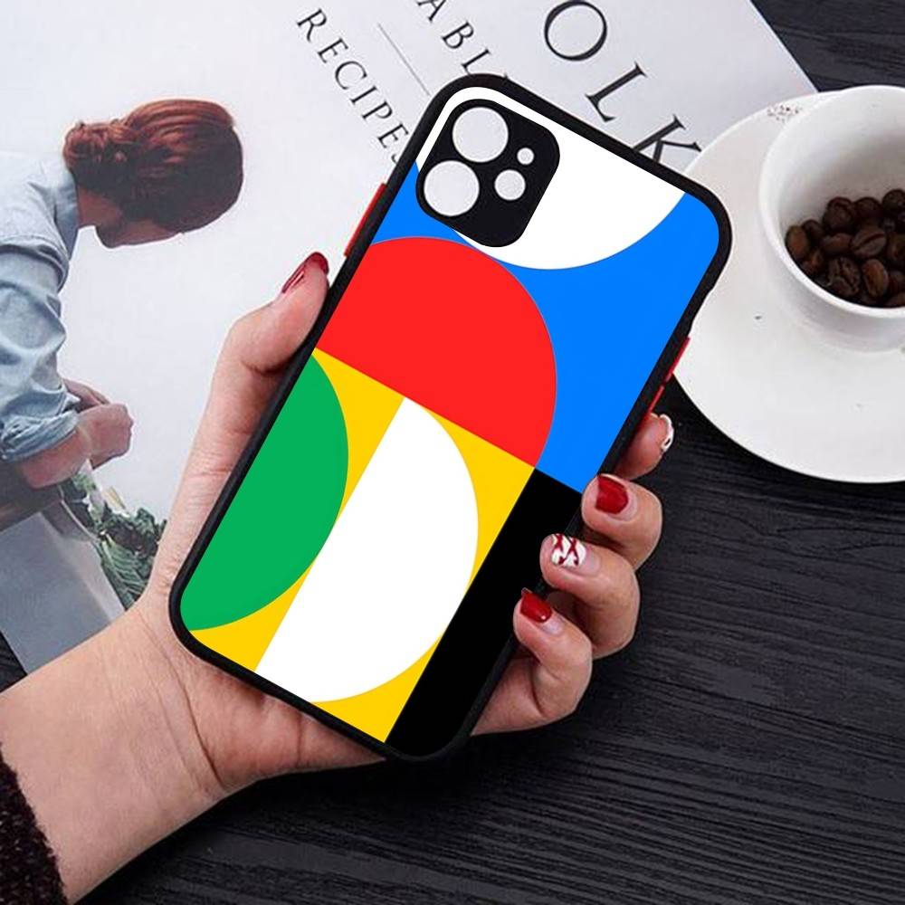 Geometric Bauhaus Art For IPhone 16 15 14 13 12 11 Pro Max X XS MAX Plus Translucent Black Phone Cover