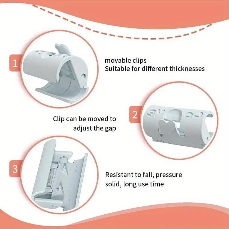 4/2/1PCS Reusable Sheet Fastener Anti-running and Anti-slip Clip Angler Household Needle-free Bedspread Clip Quilt Sheet Quilt Cover Buckle