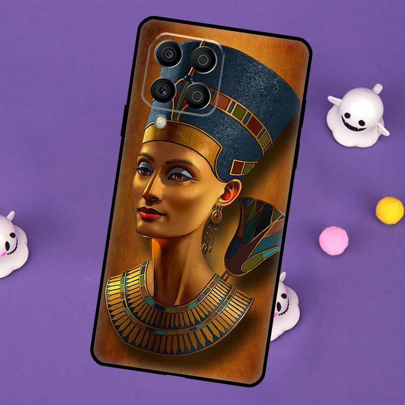 Египет Нефертити Анубис Анх Чехол Для Samsung Galaxy M55 M15 M33 M13 M23 M53 M31 M51 M14 M34 M54 M20 M30s M52 M32 Чехол
