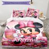 3pcs Minnie1 Cover Set - Personalized Name, HD Printed Bedding with 1 Cover and 2 Pillowcases - Perfect for Home Decor, Easy Care