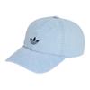 adidas Оригинальный дизайн в стиле Trefoil Хлопковая бейсболка Унисекс Шляпы Светло-голубой KE0855