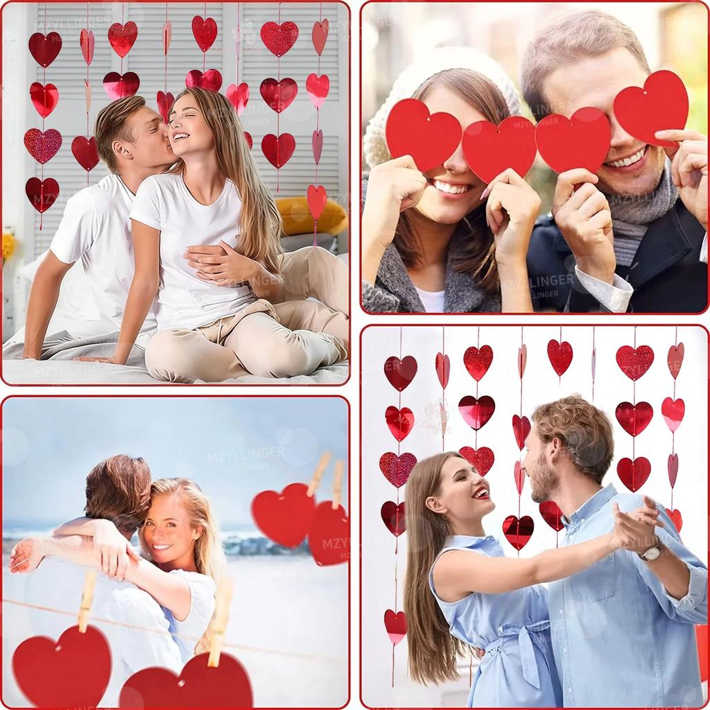 Золотой набор шаров с буквами ILOVEYOU, подвеска-сердце, красный шар-сердце для Дня святого Валентина, предложения, свадьбы, дня рождения