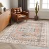Boho Flannel Carpet Living Room Mat Sofa Cushion Bedroom Rug Vintage Rug Large Rug Non-slip Washable Durable Home Decor