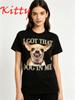 Funny I Got That Dog In Me Chihuahua Unisexs Tshirt Lettering Printed Soft Tee For Dog Lovers Casual Summer Unisexs Clothing