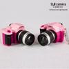 DSLR Camera Keychain with LED Light and Sound - Creative Keyring Pendant Gift