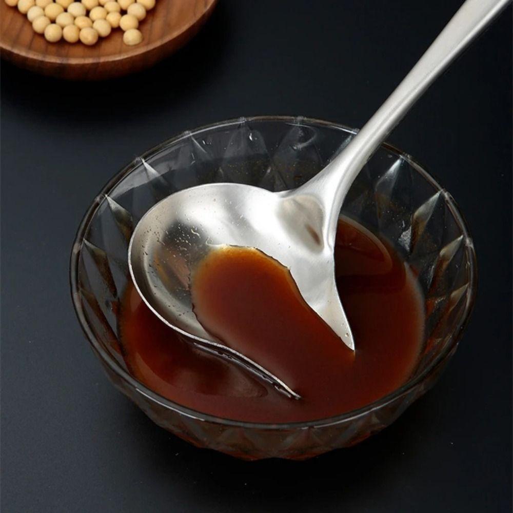 Ложка для супа в форме утиного рта Креативные ложки для масла Ложка для соуса для супа