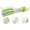 Двойная чистящая щетка, Щетка для окон автомобиля, для вентилятора кондиционера, очиститель пыли