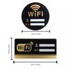 Доска индикатора Wi-Fi для рукописного ввода, удобная индикация сигнала, новые 3D-наклейки на стену