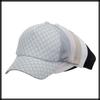 Сетчатая кепка в клетку Шляпа для бега на открытом воздухе Женская Мужская CA696 [Белый Клык] (белый)