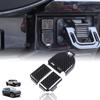 Колпачки для фаркопа прицепа автомобиля для аксессуаров Hummer EV Стиль из углеродного волокна Накладка на крышку фаркопа заднего бампера для 2022-2024 2025+ Hummer EV SUV