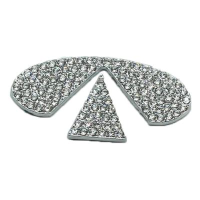 Автомобильный руль, стразы, наклейки, логотип, эмблема, значок, наклейки, автомобильный Стайлинг