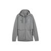 Puma Мужские толстовки с капюшоном Bmw Series American Racing Color Block Full Zip, серые 624144-03