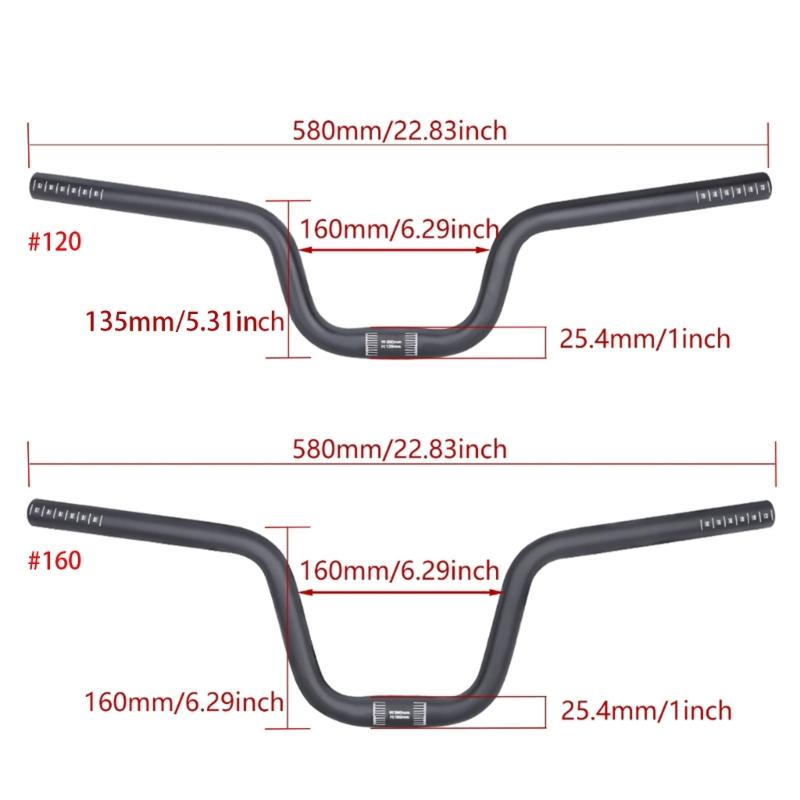 Универсальные алюминиевые рули Высокопроизводительные рули для горных велосипедов для эффективной и комфортной езды