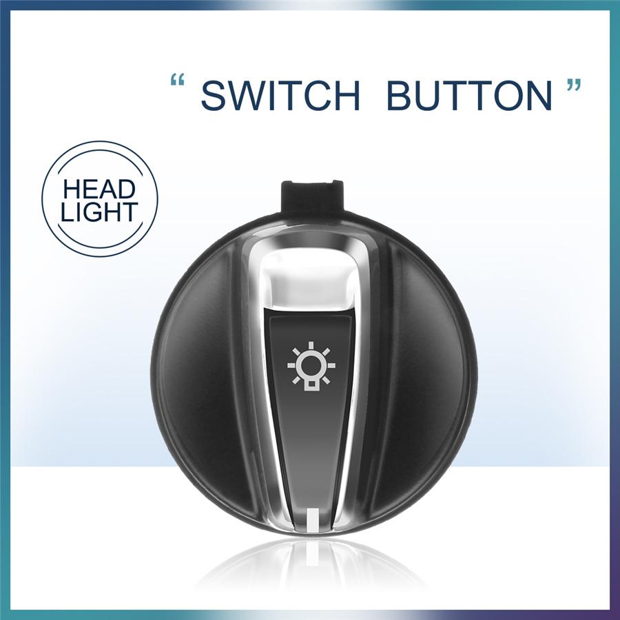 Auto Headlight Switch Knob Button 61319169405 For BMW 1 E88 E82 3 E90 E91 X1 E84