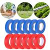 12/20pcs Plant Branch Tie Tape with 1 Box Staple Tying Binding Tie Tape Plant Tying Machine Tape Tool for Garden Plant Vine Tie