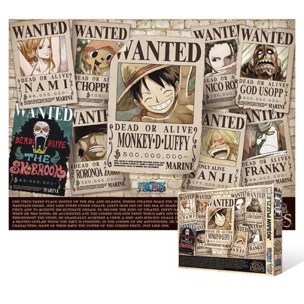 Пазл из 500 деталей / One Piece - New Wanted Collection Ver2, популярная корейская головоломка