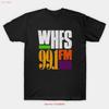 Ретро Винтаж 99 1 Fm WHFS Радиостанция Футболка Все Размеры от S до 4XL винтажная Стиранная Мягкая Эластичная графическая мода Дышащая